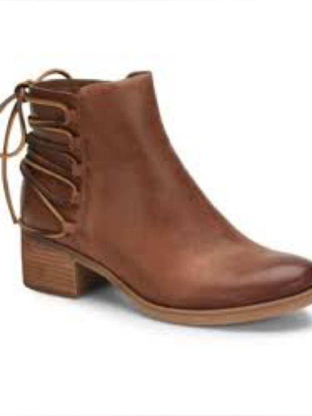 KORKS by Kork-Ease Korks Belaya Bootie Cognac Brown Size 7 M